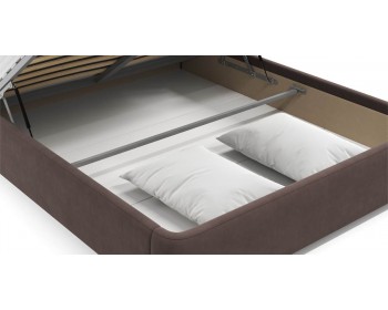 Кровать Грэта с серебряным декором