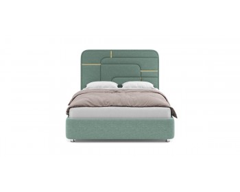 Кровать Грэта с золотым декором