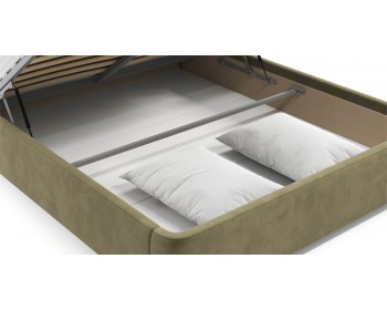 Кровать Грэта с серебряным декором