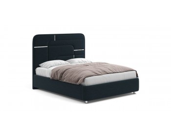 Кровать Грэта с серебряным декором