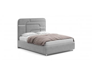 Кровать Грэта с серебряным декором