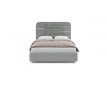 Кровать Грэта с серебряным декором