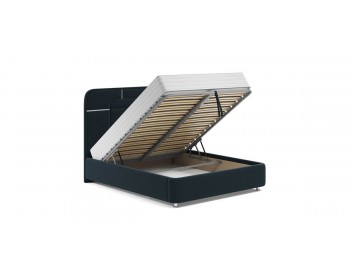 Кровать Грэта с серебряным декором