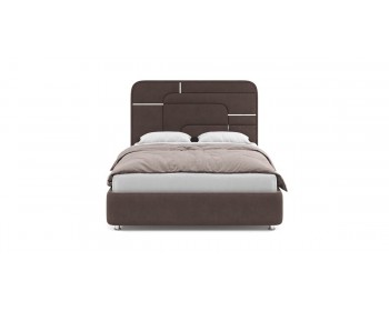 Кровать Грэта с серебряным декором