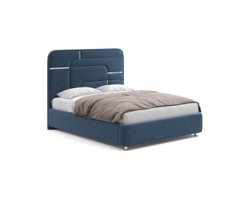 Кровать Грэта с серебряным декором