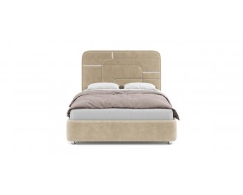 Кровать Грэта с серебряным декором