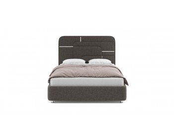 Кровать Грэта с серебряным декором