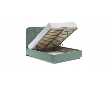 Кровать Грэта с серебряным декором