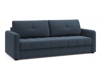 Диван прямой Сомерсет с узкими подлокотниками 228 прямой Синий