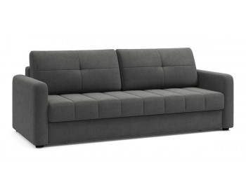 Диван прямой Сомерсет с узкими подлокотниками 228 прямой Графит