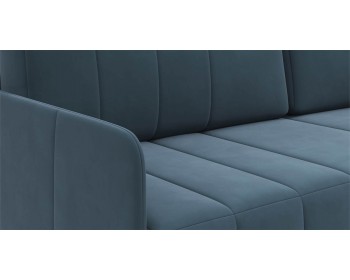 Диван прямой Томас 201 прямой Лазурный