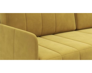 Диван прямой Томас 201 прямой Горчичный