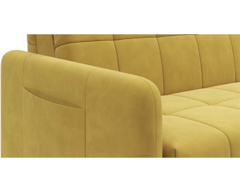 Диван прямой Джерси 177 прямой Горчичный