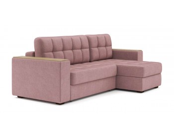 Угловой диван Гринвич  22 узкие подлокотники декор дуб каньон