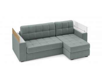 Угловой диван Гринвич NEXT 22 узкие подлокотники декор дуб каньон