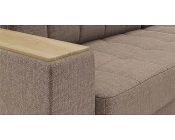 Диван Гринвич 22 узкие подлокотники декор дуб каньон