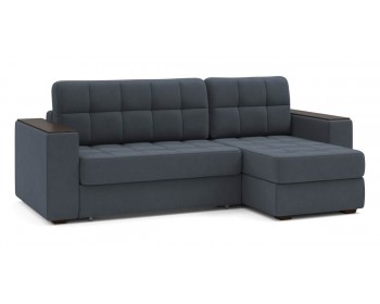 Угловой диван Гринвич  22 узкие подлокотники декор венге