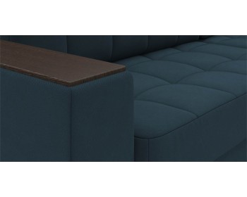 Диван Гринвич 22 узкие подлокотники декор венге