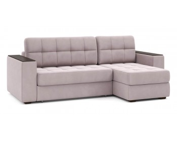 Угловой диван Гринвич  22 узкие подлокотники декор венге