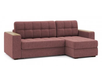 Угловой диван Гринвич NEXT 22 узкие подлокотники декор дуб каньон