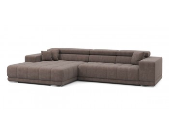 Угловой диван Satellite-S с широкой оттоманкой