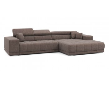 Угловой диван Satellite-S с широкой оттоманкой