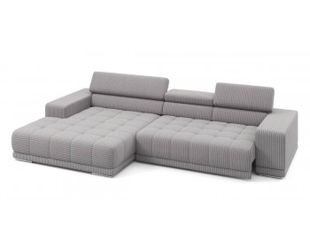 Угловой диван Satellite-S с широкой оттоманкой