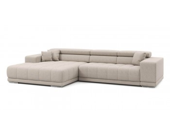 Угловой диван Satellite-S с широкой оттоманкой