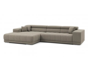Угловой диван Satellite-S с широкой оттоманкой