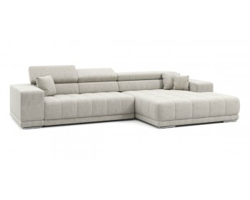 Угловой диван Satellite-S с широкой оттоманкой