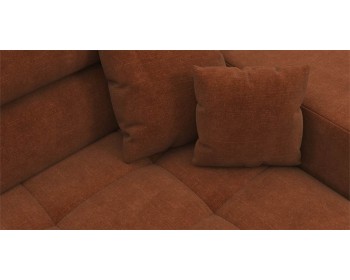 Угловой диван Satellite-S с широкой оттоманкой