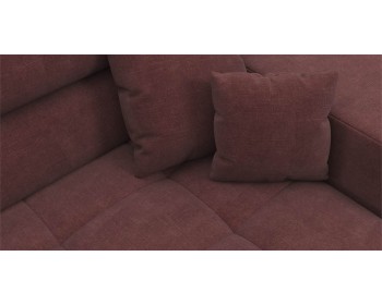 Угловой диван Satellite-S с широкой оттоманкой