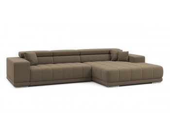 Угловой диван Satellite-S с широкой оттоманкой
