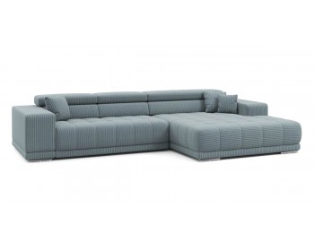 Угловой диван Satellite-S с широкой оттоманкой