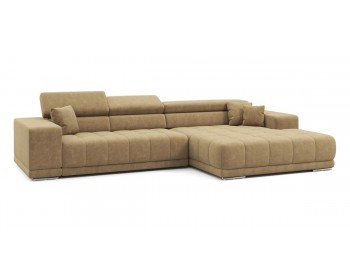 Угловой диван Satellite-S с широкой оттоманкой