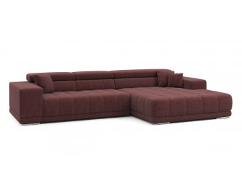 Угловой диван Satellite-S с широкой оттоманкой