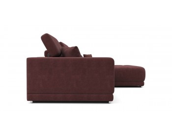 Угловой диван Satellite-S с широкой оттоманкой