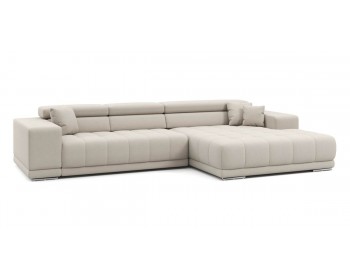 Угловой диван Satellite-S с широкой оттоманкой