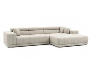 Угловой диван Satellite-S с широкой оттоманкой