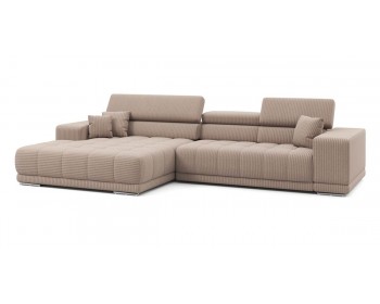 Угловой диван Satellite-S с широкой оттоманкой