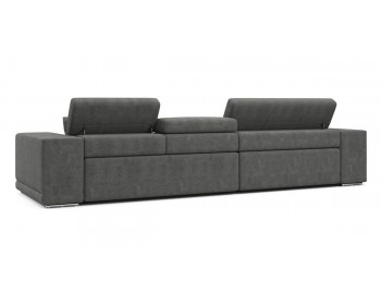 Угловой диван Satellite-S с широкой оттоманкой