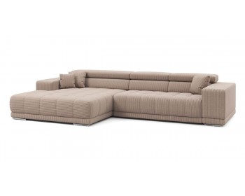 Угловой диван Satellite-S с широкой оттоманкой
