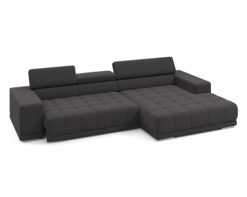 Угловой диван Satellite-S с широкой оттоманкой