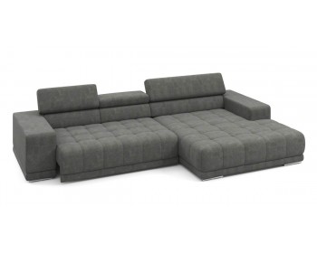 Угловой диван Satellite-S с широкой оттоманкой