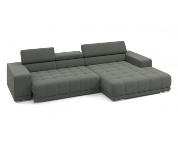 Угловой диван Satellite-S с широкой оттоманкой