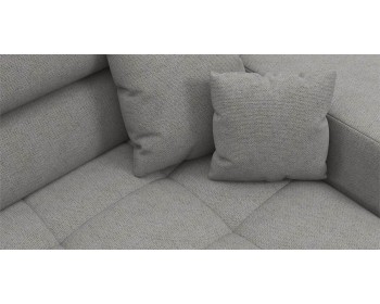 Угловой диван Satellite-S с широкой оттоманкой