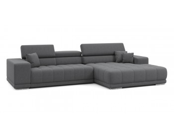 Угловой диван Satellite-S с широкой оттоманкой