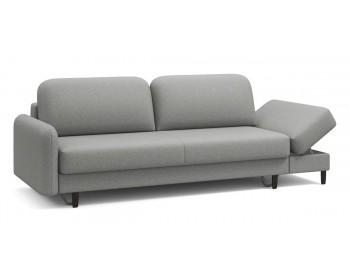 Прямой диван Фрост с одним ом никель