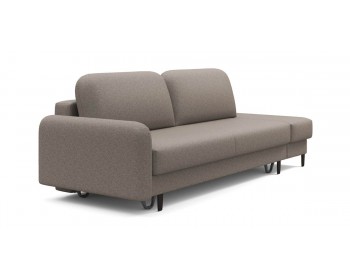 Прямой диван Фрост с одним ом никель