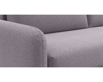 Прямой диван Фрост с одним ом никель